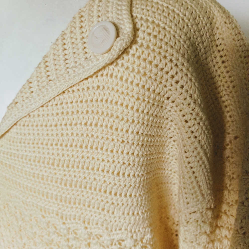 1930's Crochet Dress - Picture 5 of 8